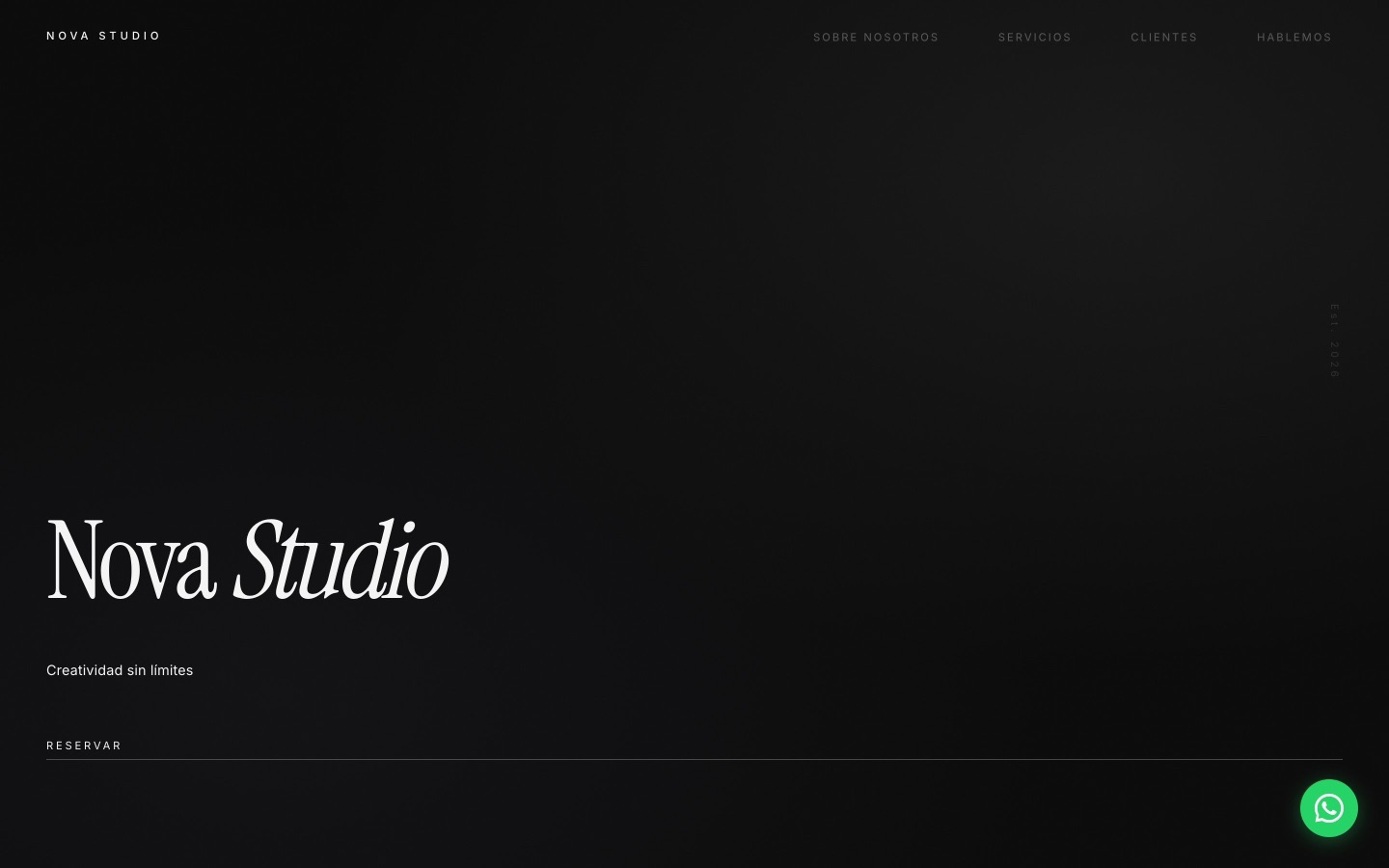Sitio web de Nova Studio